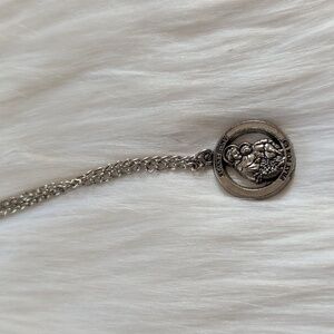 St. Anthony Religious silver pendant necklace